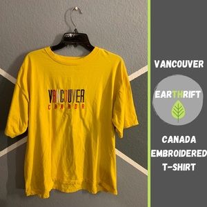 🇨🇦Vancouver, Canada Embroidered T-Shirt🇨🇦